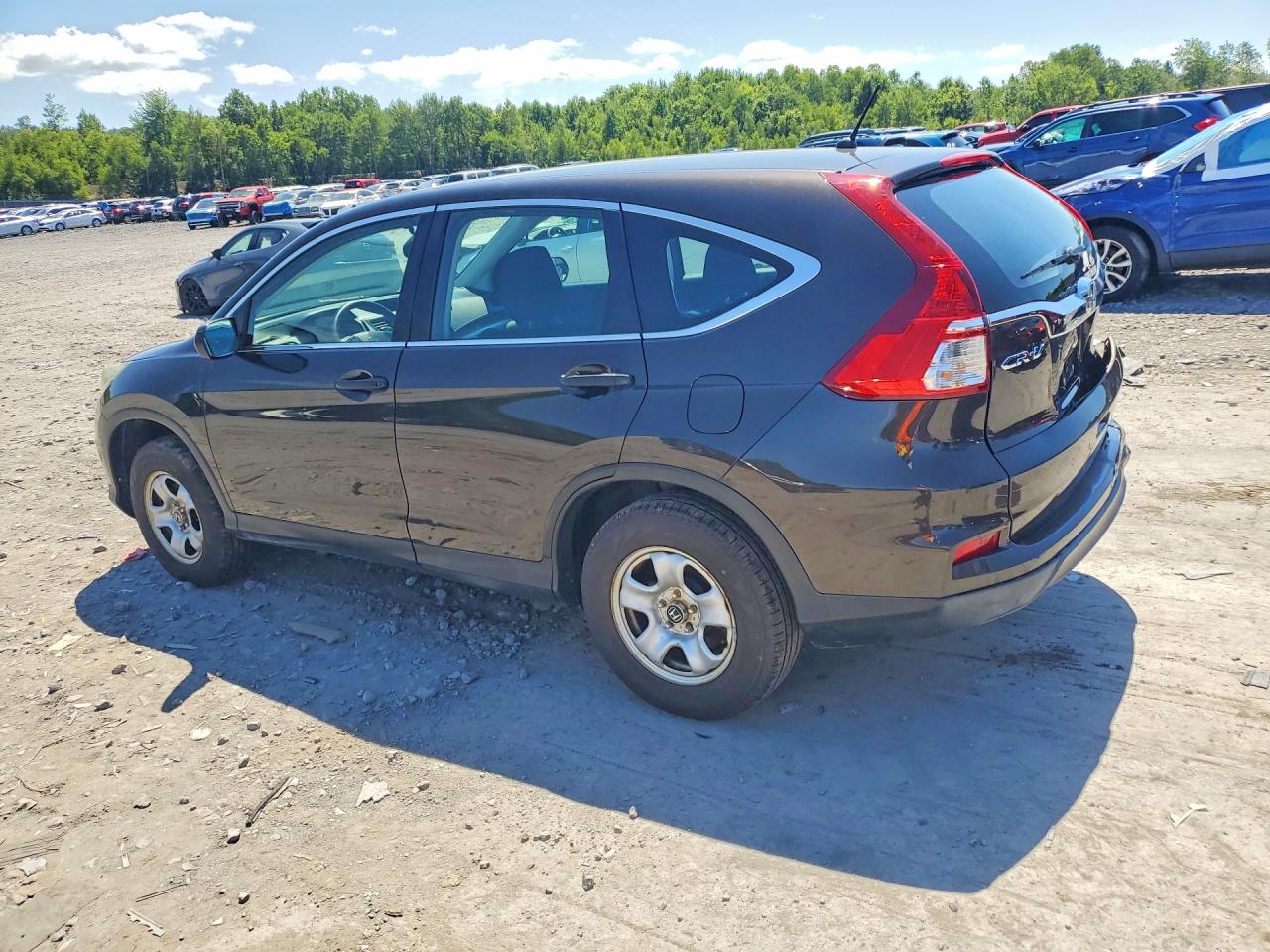 2015 Honda Cr-v Lx Brown vin: 2HKRM4H37FH601807