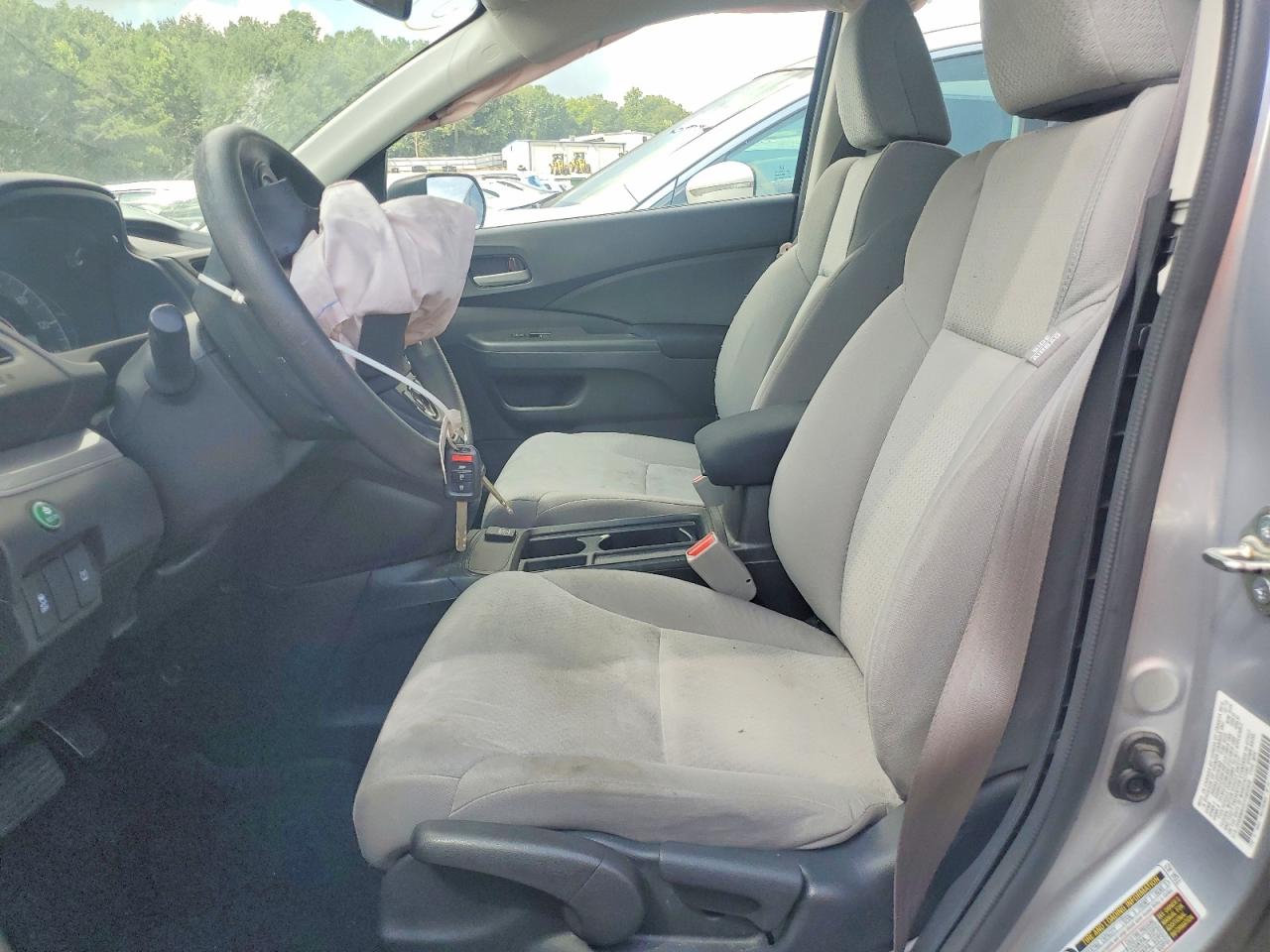 2015 Honda Cr-v Lx Silver vin: 2HKRM4H37FH602858