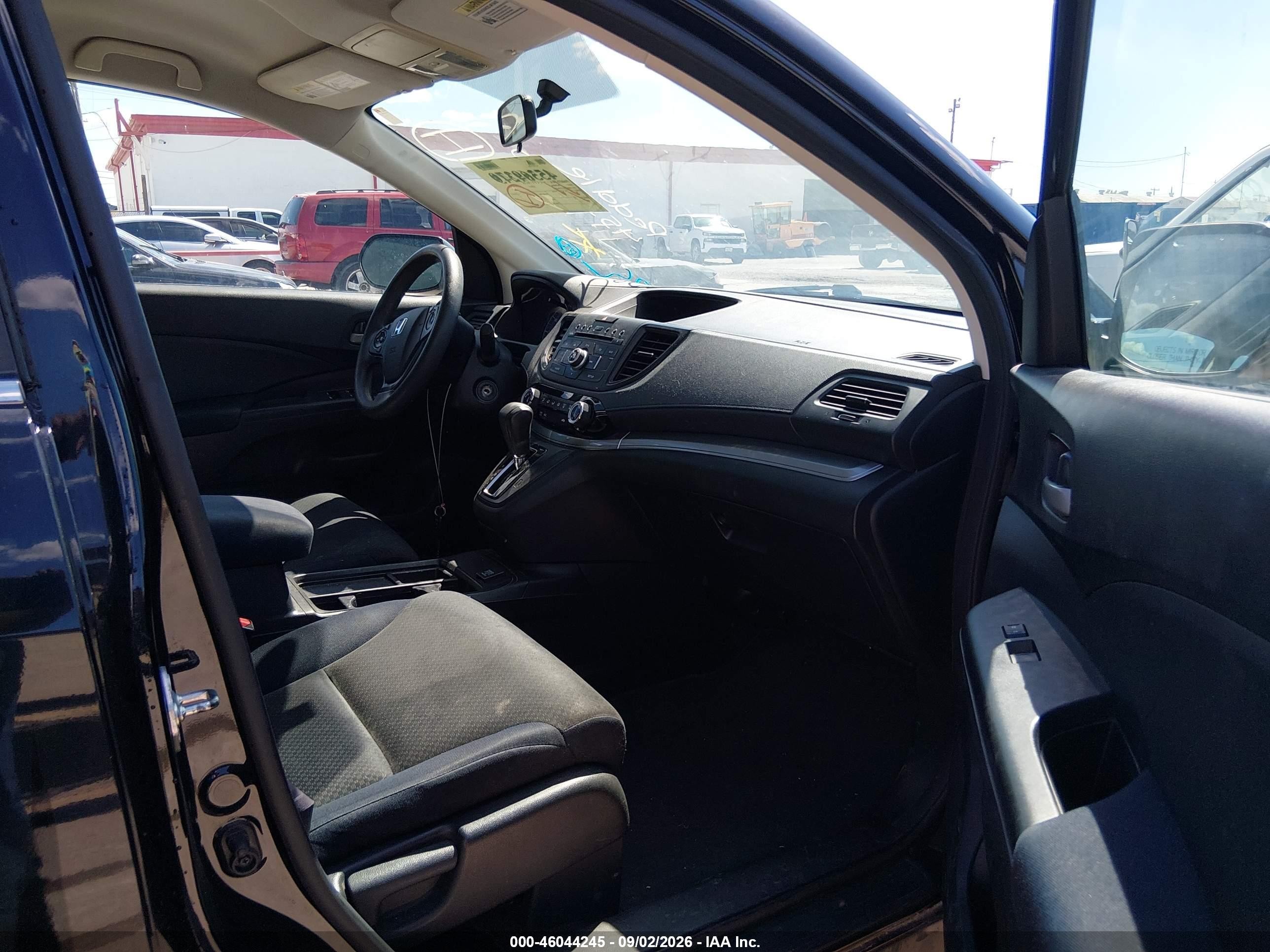 2015 Honda Cr-v Lx Черный vin: 2HKRM4H37FH623497