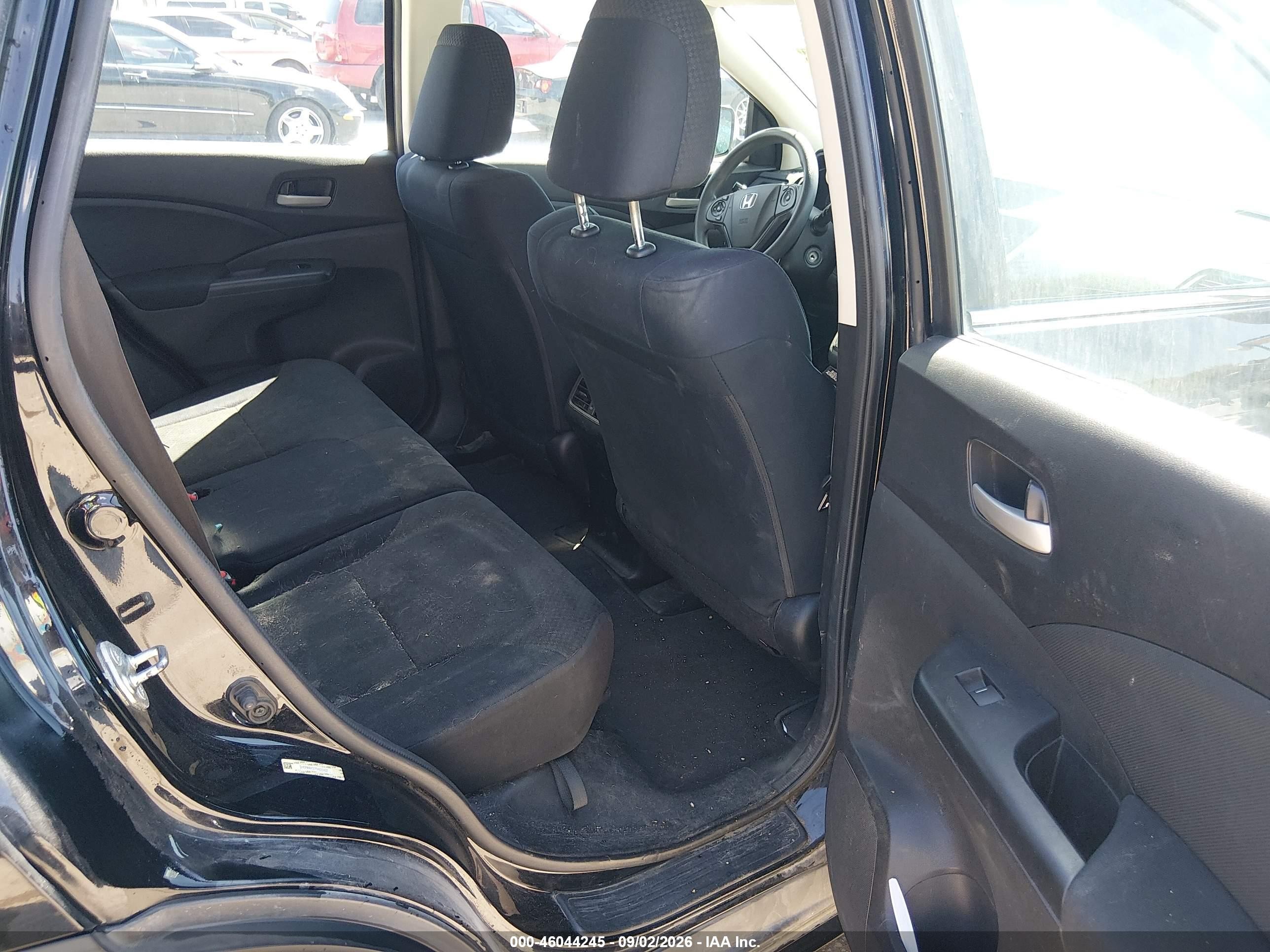 2015 Honda Cr-v Lx Черный vin: 2HKRM4H37FH623497