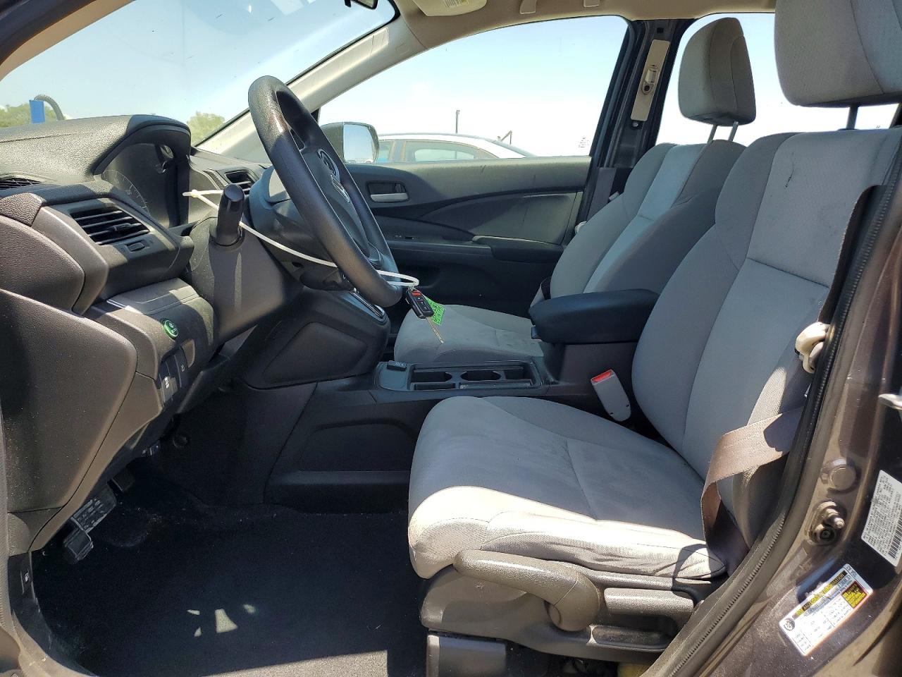 2015 Honda Cr-v Lx Gray vin: 2HKRM4H37FH696417