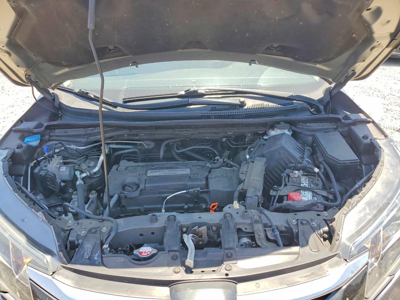 2015 Honda Cr-v Lx Gray vin: 2HKRM4H37FH696417