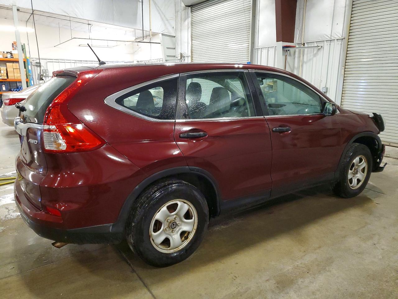2015 Honda Cr-v Lx Темно-бордовый vin: 2HKRM4H37FH703253
