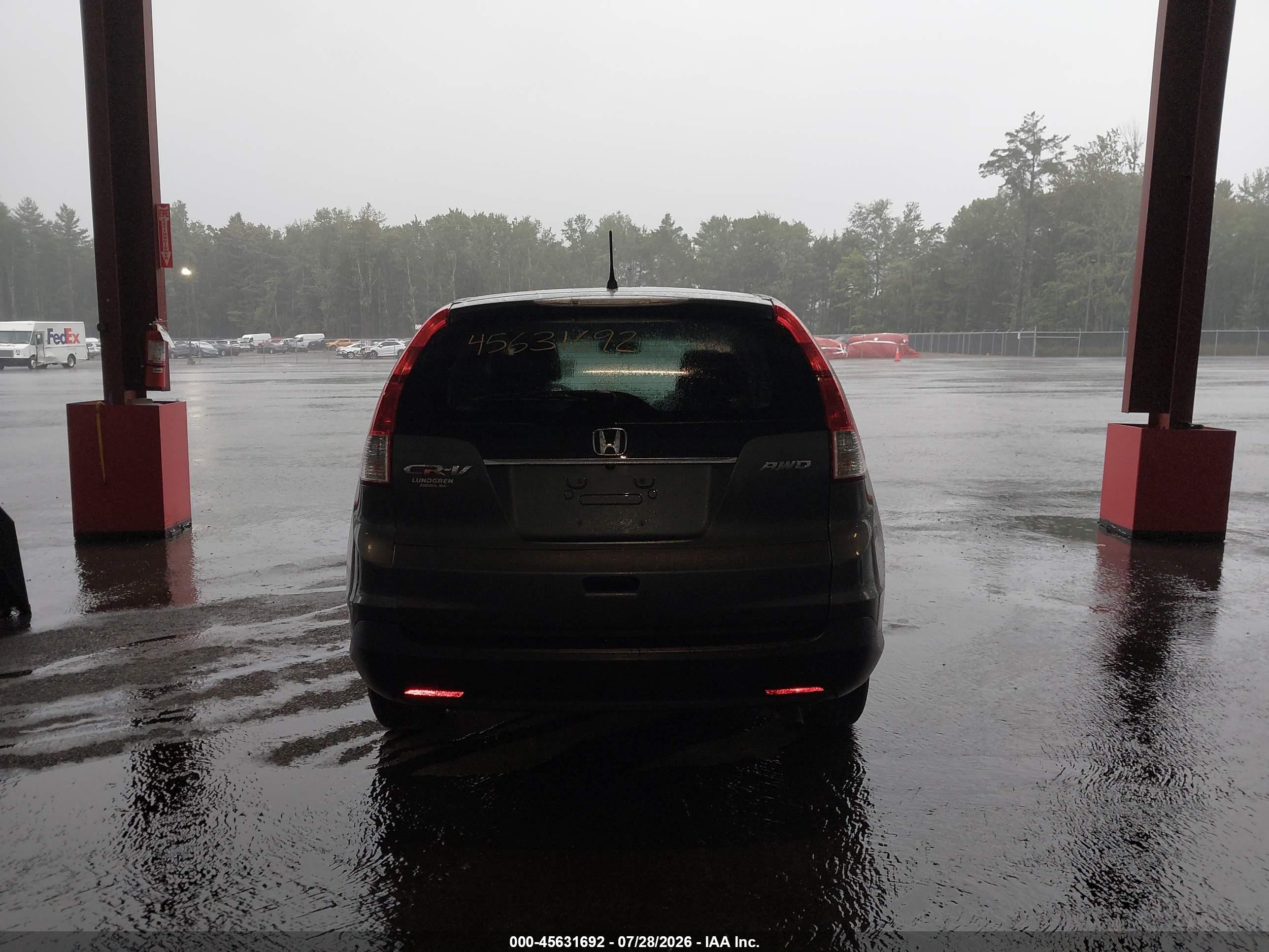 2012 Honda Cr-v Lx Gray vin: 2HKRM4H38CH628509