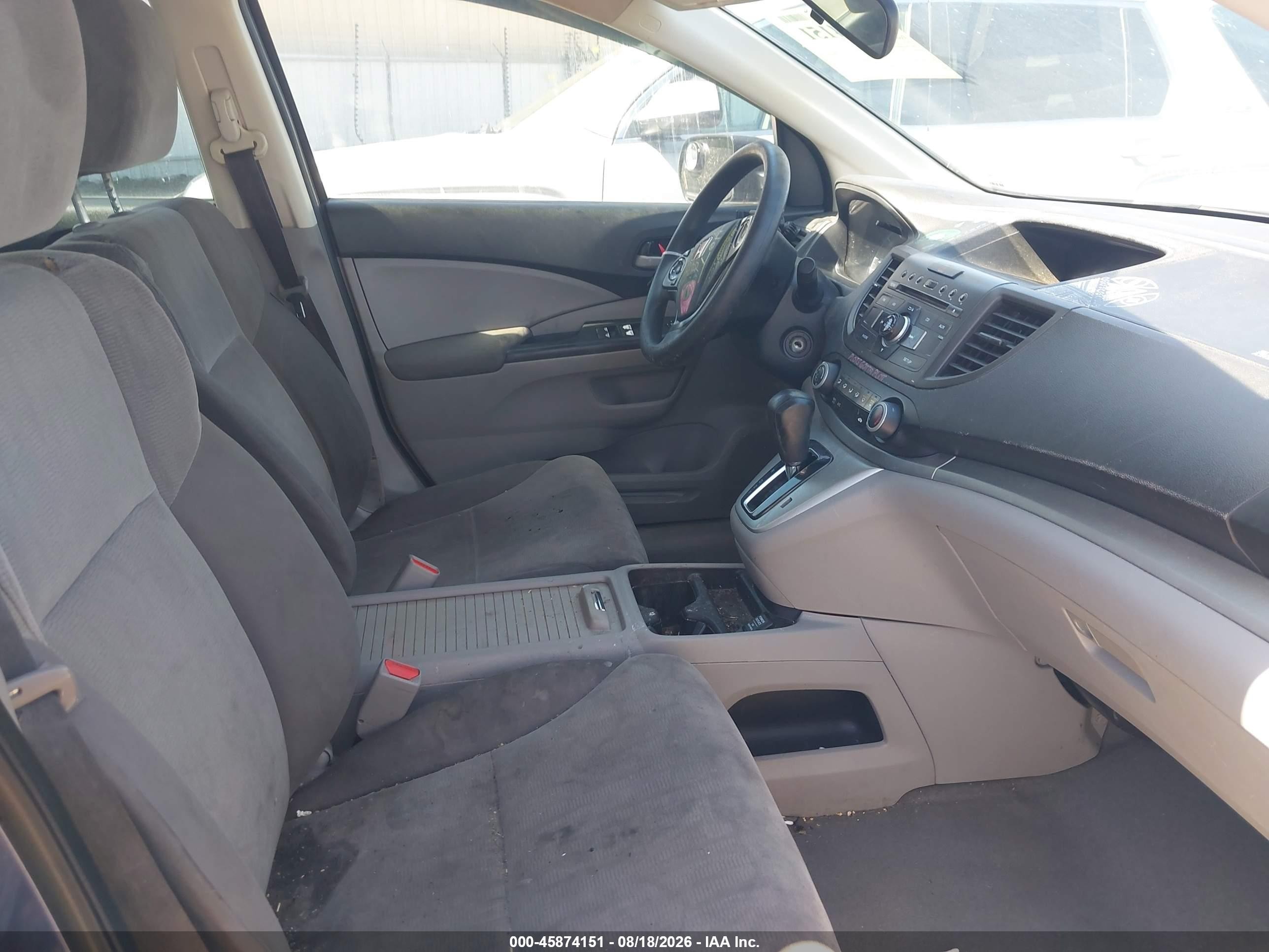 2013 Honda Cr-v Lx Blue vin: 2HKRM4H38DH642055