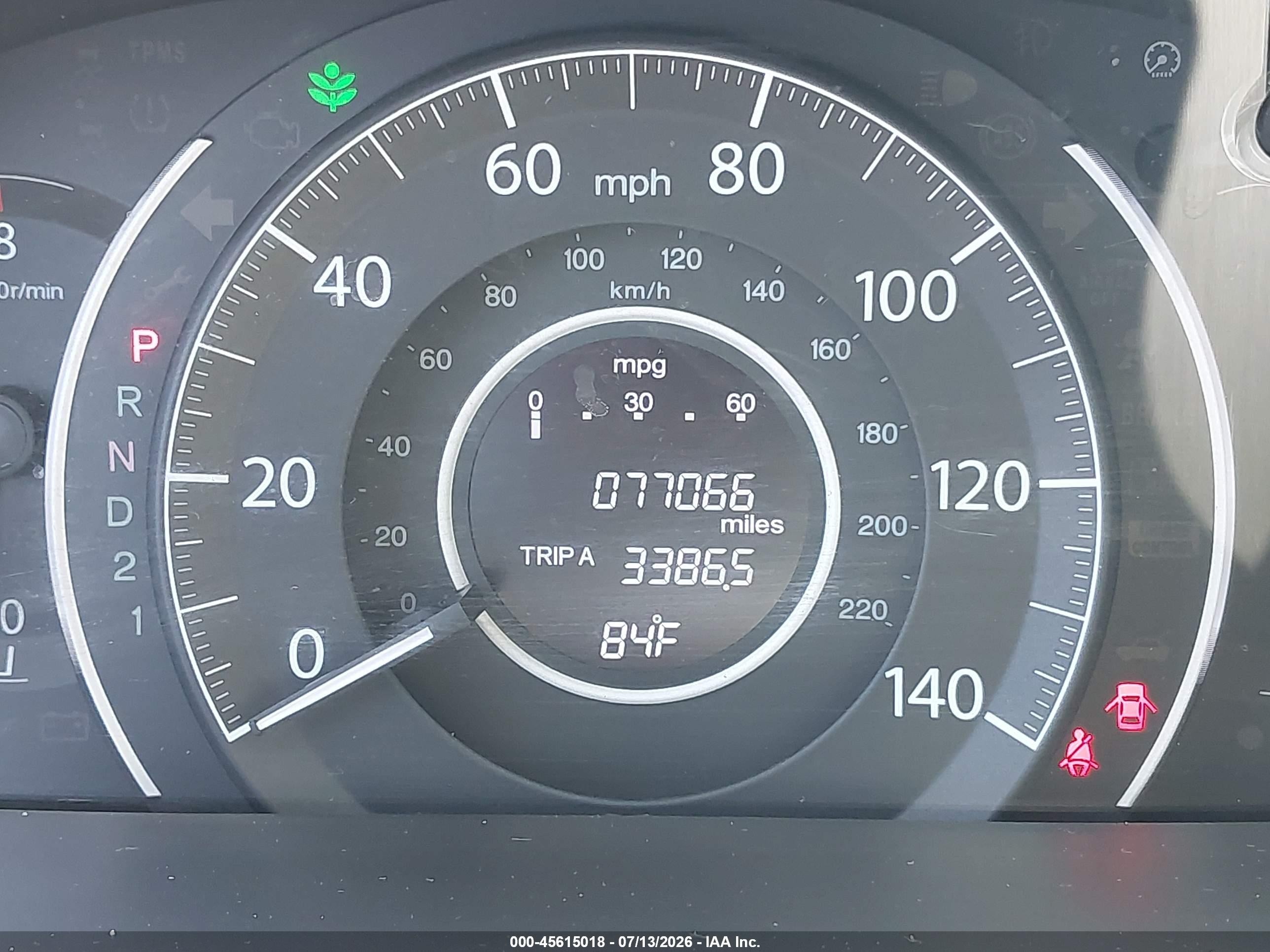 2013 Honda Cr-v Lx Gray vin: 2HKRM4H38DH657817