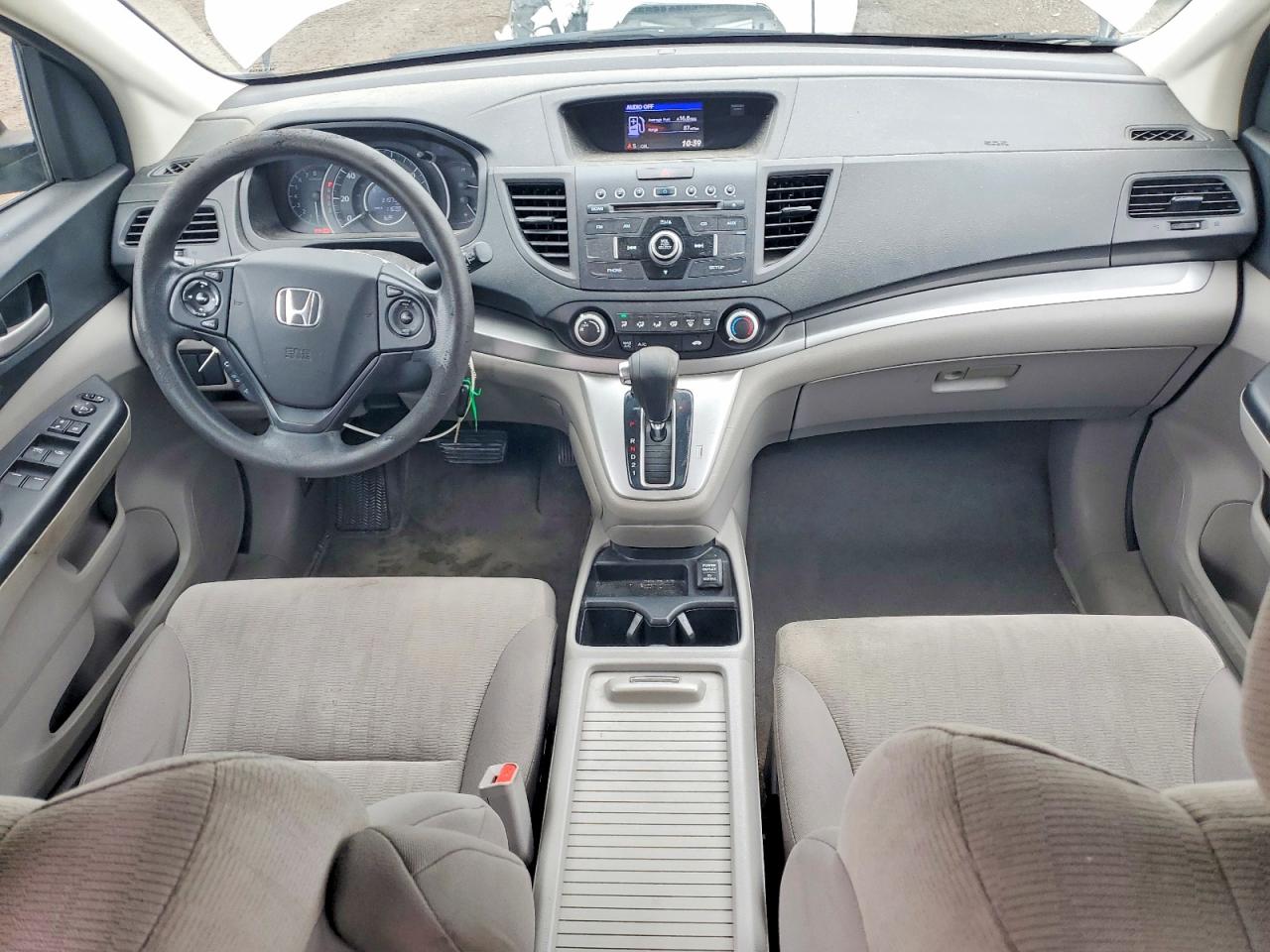 2013 Honda Cr-v Lx Silver vin: 2HKRM4H38DH660698