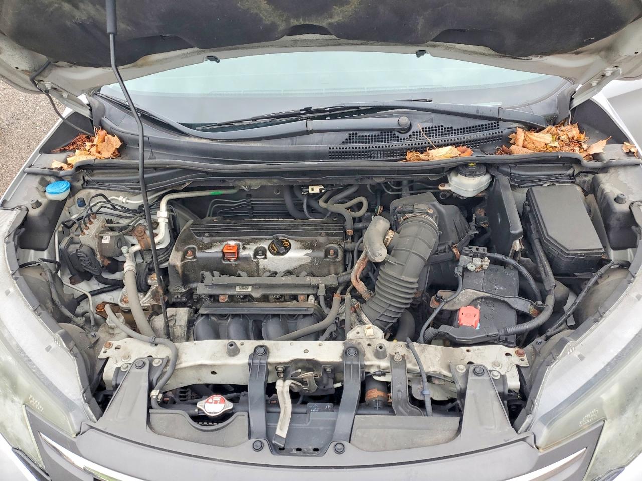 2013 Honda Cr-v Lx Silver vin: 2HKRM4H38DH660698