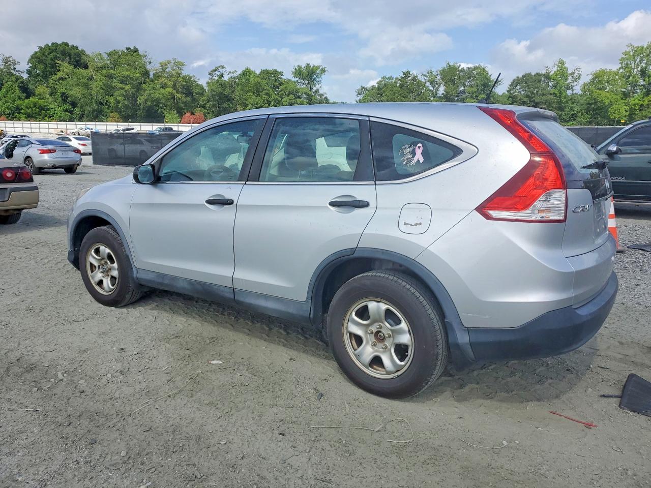 2013 Honda Cr-v Lx Серебряный vin: 2HKRM4H38DH691045
