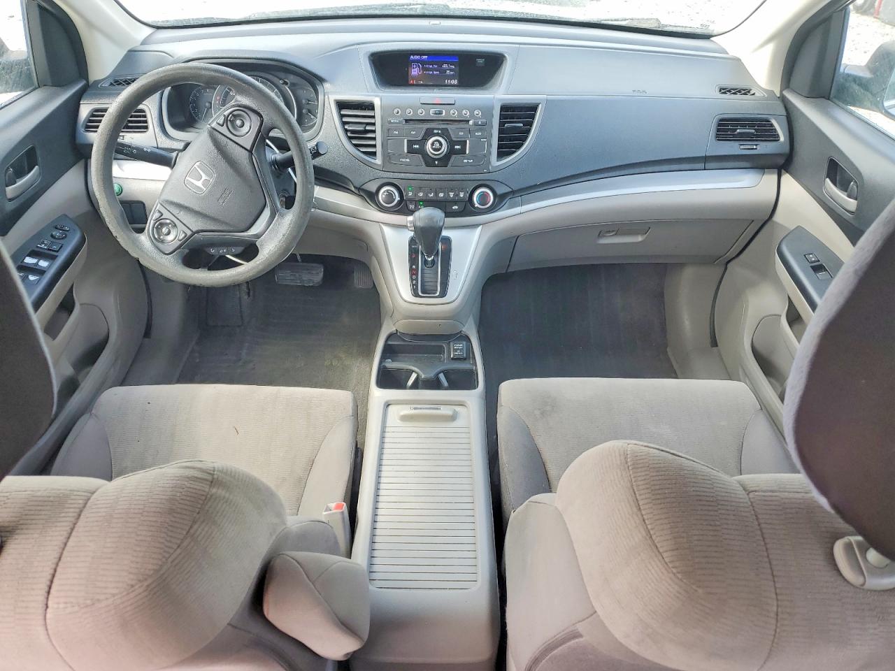 2013 Honda Cr-v Lx Серебряный vin: 2HKRM4H38DH691045