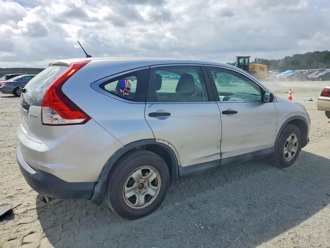 2013 Honda Cr-v Lx Серебряный vin: 2HKRM4H38DH691045