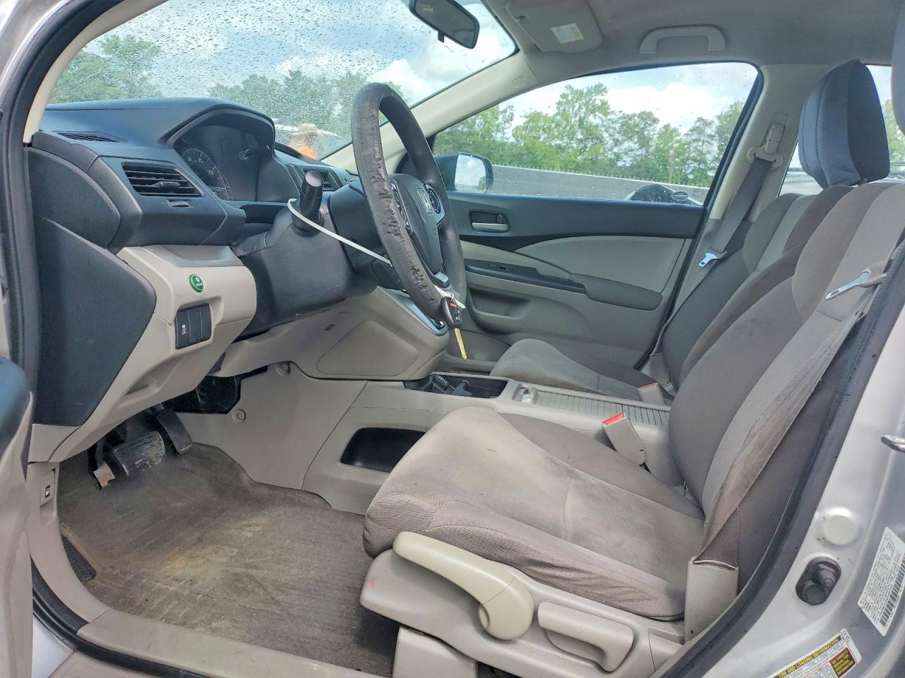 2013 Honda Cr-v Lx Серебряный vin: 2HKRM4H38DH691045