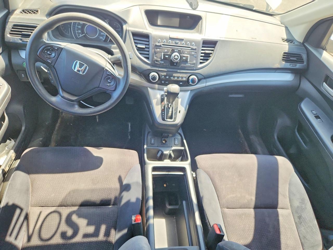 2014 Honda Cr-v Lx White vin: 2HKRM4H38EH115084