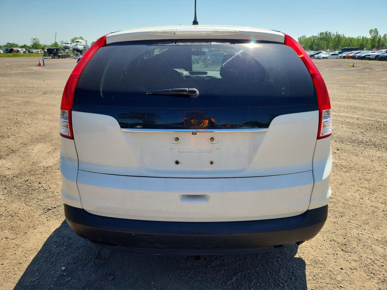 2014 Honda Cr-v Lx White vin: 2HKRM4H38EH115084