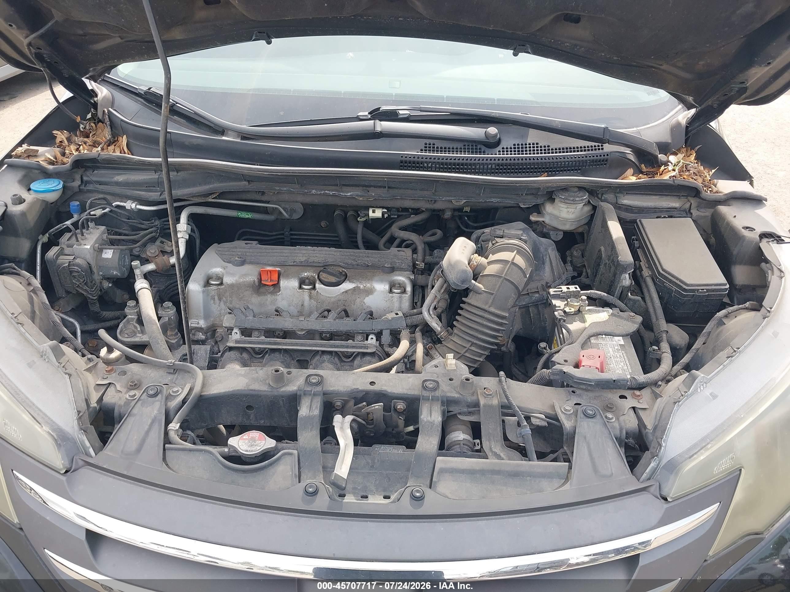 2014 Honda Cr-v Lx Black vin: 2HKRM4H38EH600941
