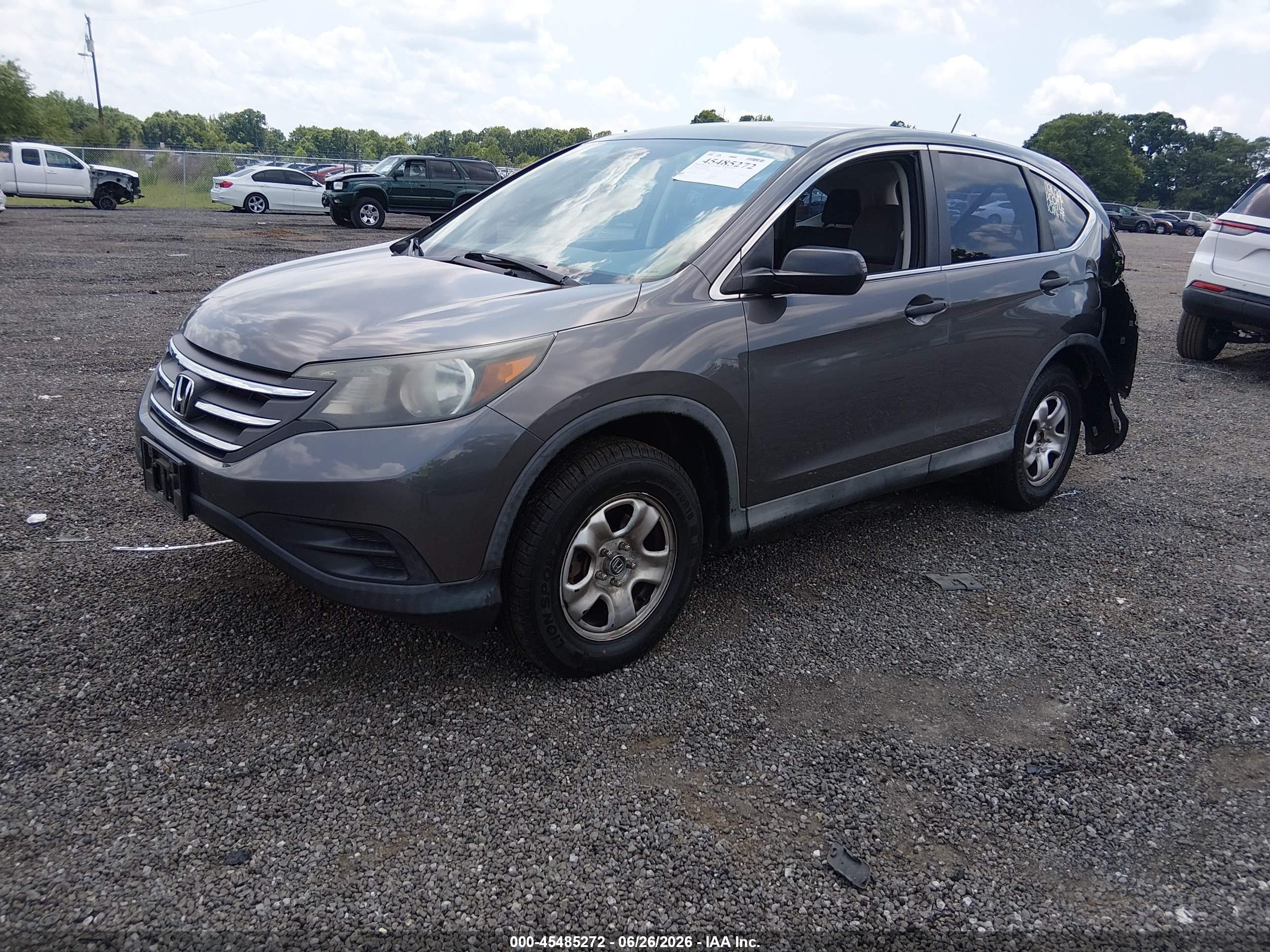 2014 Honda Cr-v Lx Серый vin: 2HKRM4H38EH615665