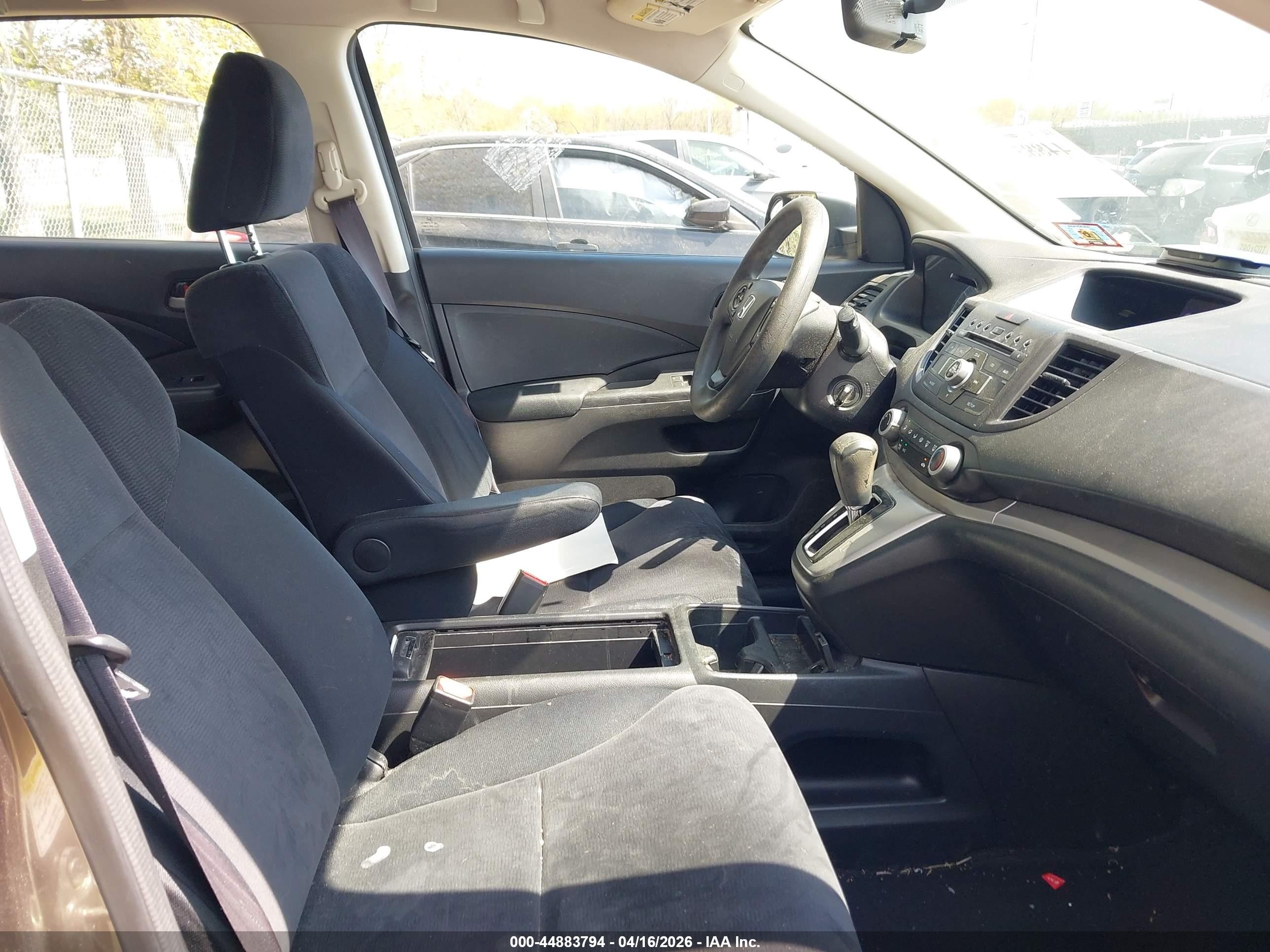 2014 Honda Cr-v Lx Brown vin: 2HKRM4H38EH618971