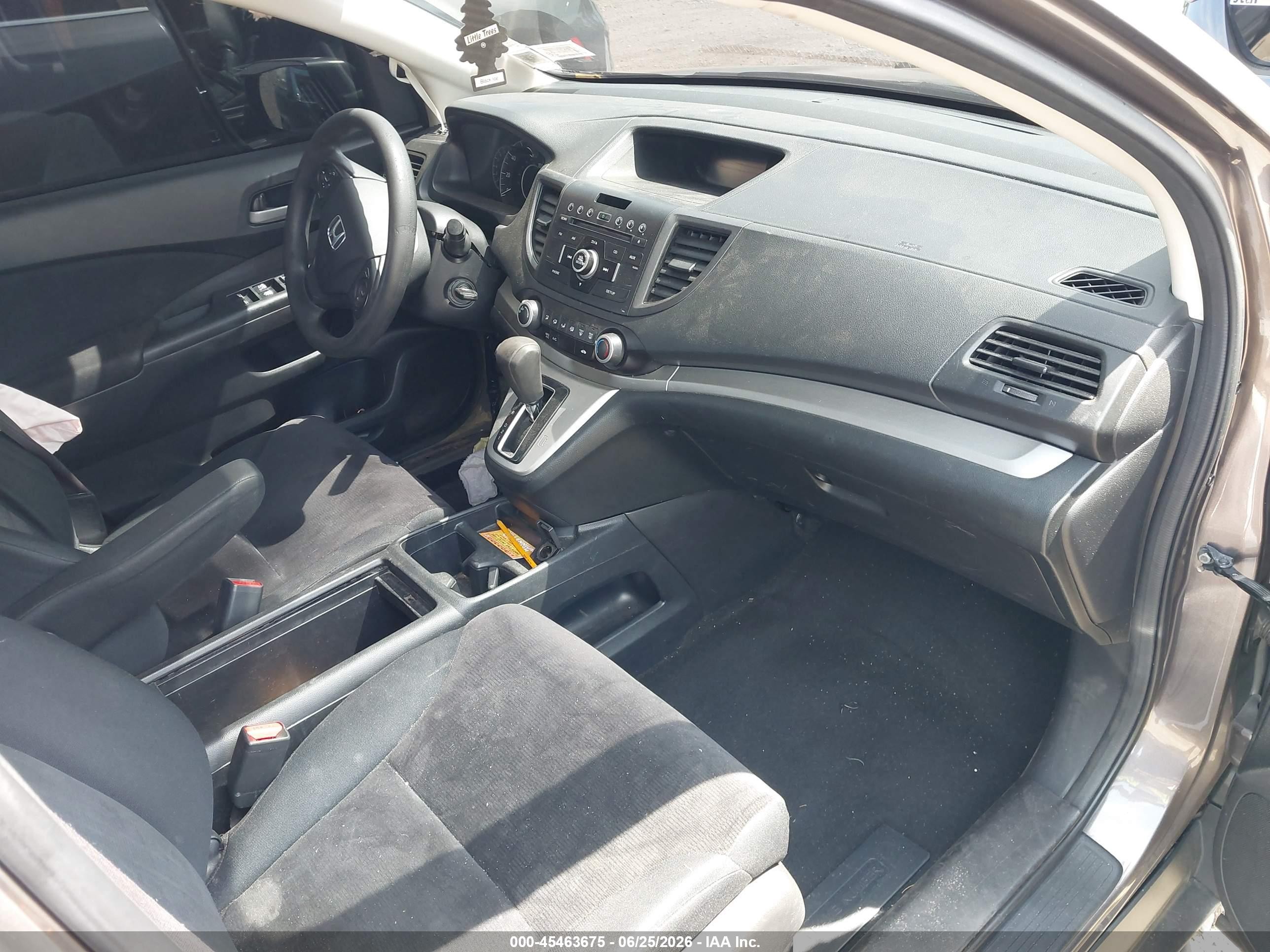 2014 Honda Cr-v Lx Brown vin: 2HKRM4H38EH626133