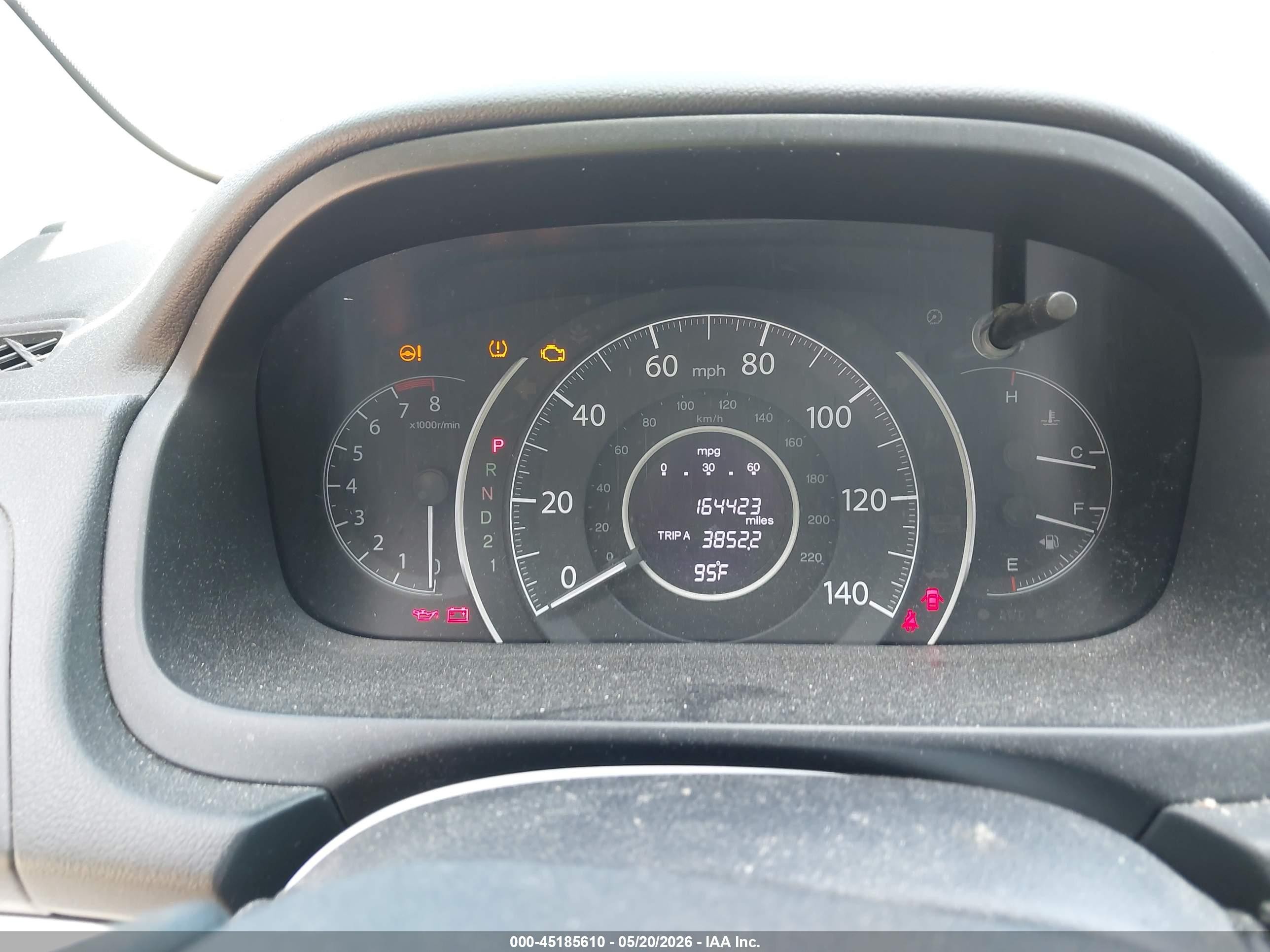 2014 Honda Cr-v Lx Blue vin: 2HKRM4H38EH637519