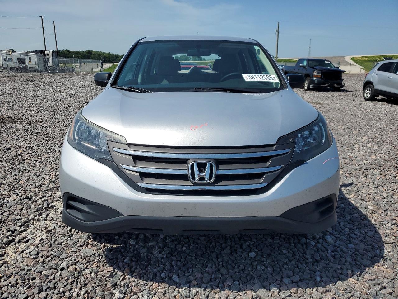 2014 Honda Cr-v Lx Silver vin: 2HKRM4H38EH653882