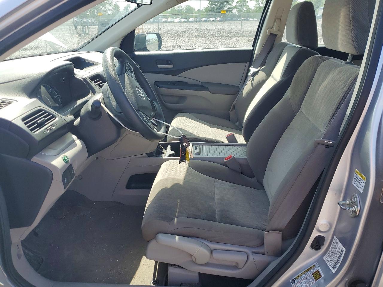 2014 Honda Cr-v Lx Silver vin: 2HKRM4H38EH653882