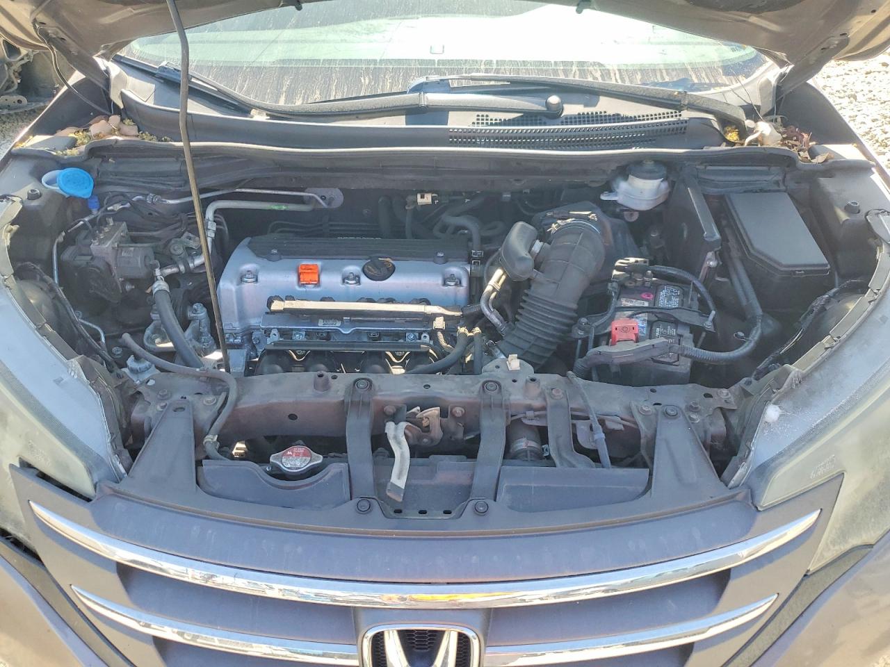 2014 Honda Cr-v Lx Gray vin: 2HKRM4H38EH662016