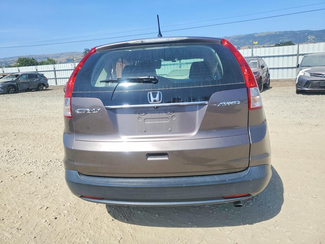 2014 Honda Cr-v Lx Gray vin: 2HKRM4H38EH662016
