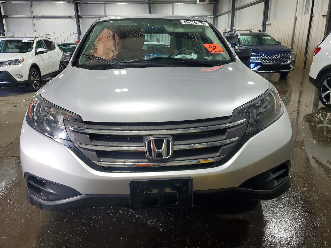 2014 Honda Cr-v Lx Серебряный vin: 2HKRM4H38EH684131