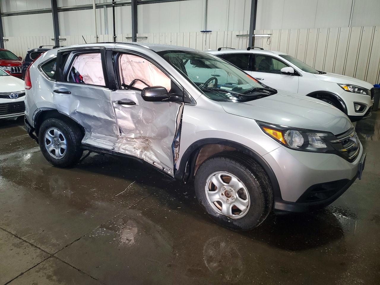 2014 Honda Cr-v Lx Серебряный vin: 2HKRM4H38EH684131
