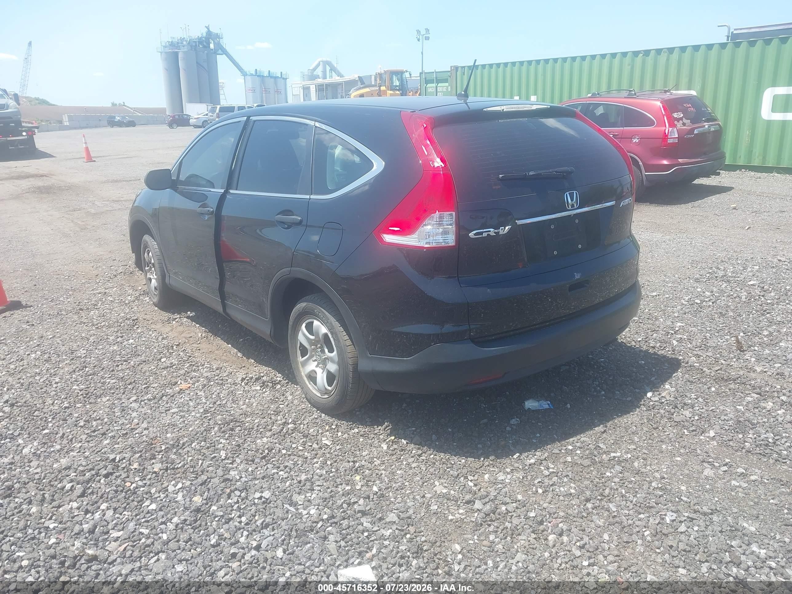 2014 Honda Cr-v Lx Черный vin: 2HKRM4H38EH689734