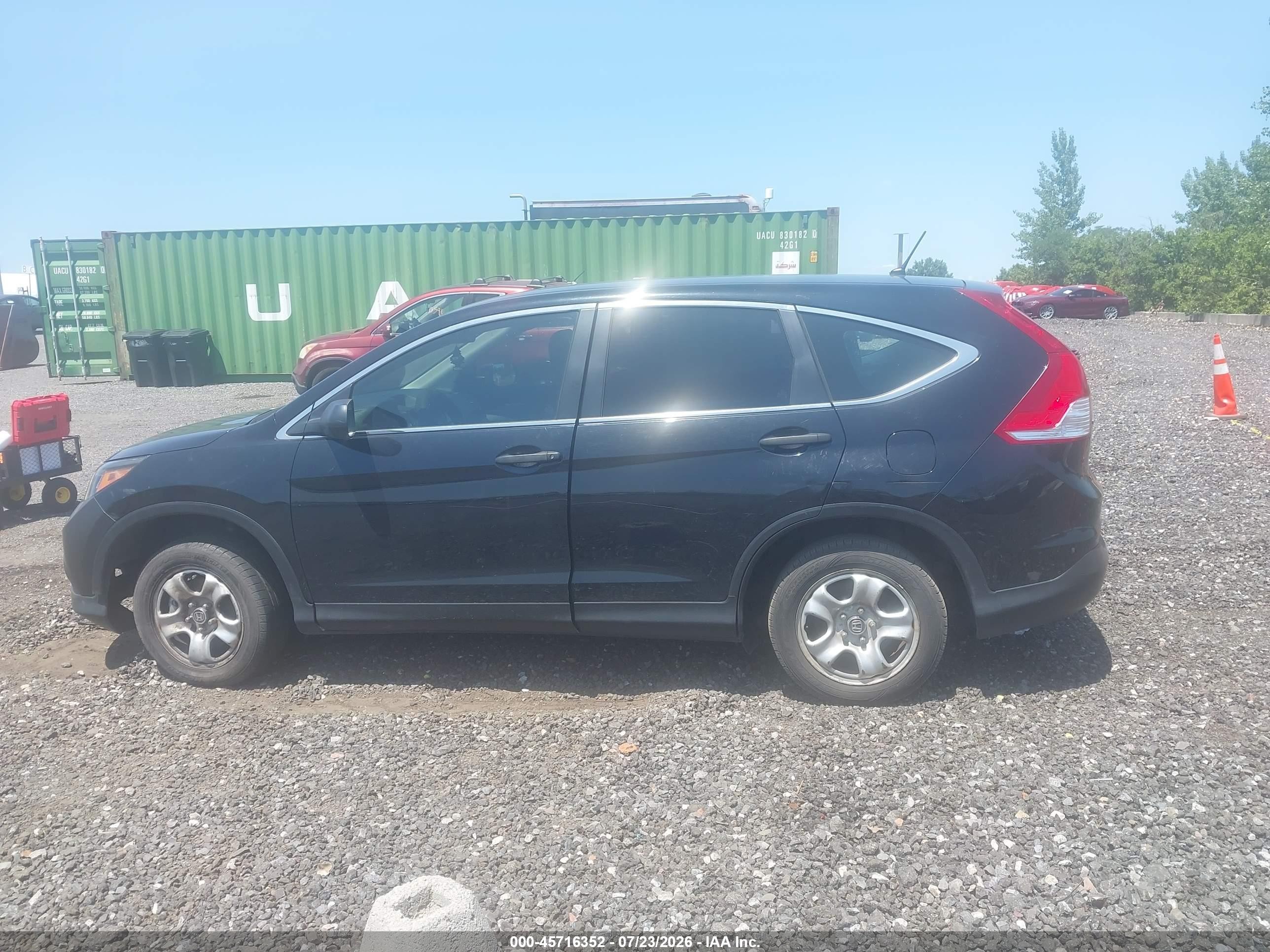 2014 Honda Cr-v Lx Черный vin: 2HKRM4H38EH689734