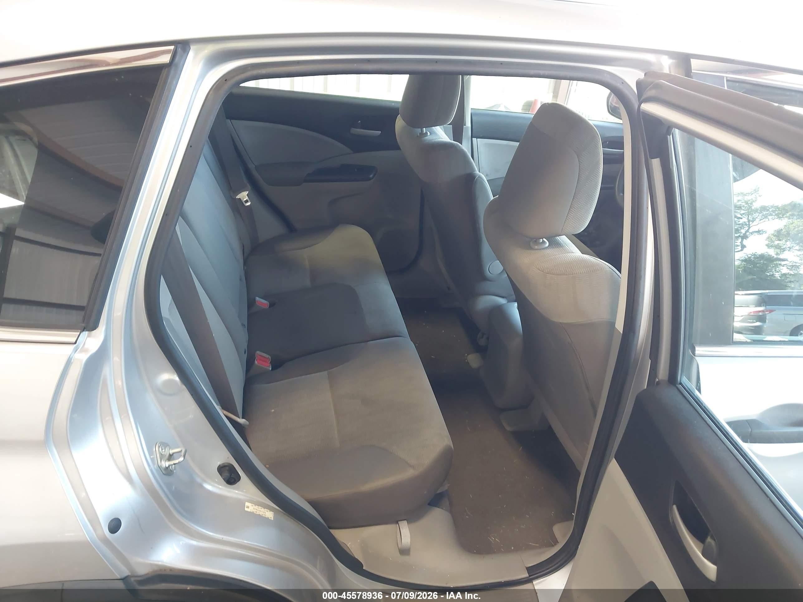 2014 Honda Cr-v Lx Серебряный vin: 2HKRM4H38EH722618
