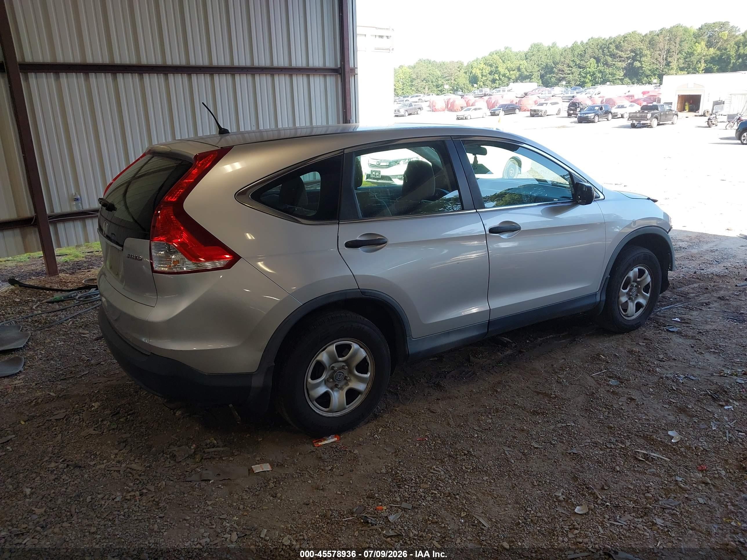 2014 Honda Cr-v Lx Серебряный vin: 2HKRM4H38EH722618