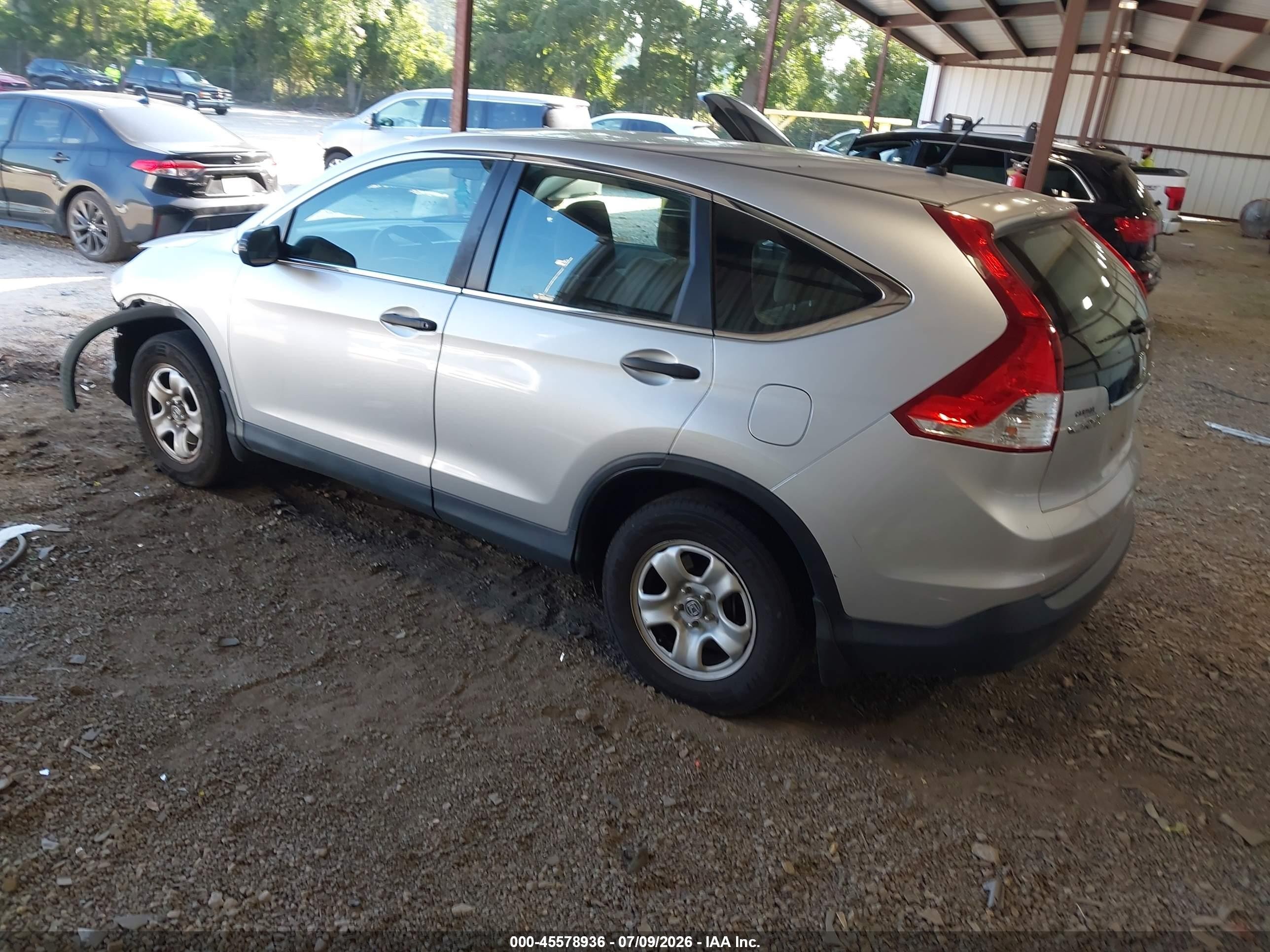 2014 Honda Cr-v Lx Серебряный vin: 2HKRM4H38EH722618