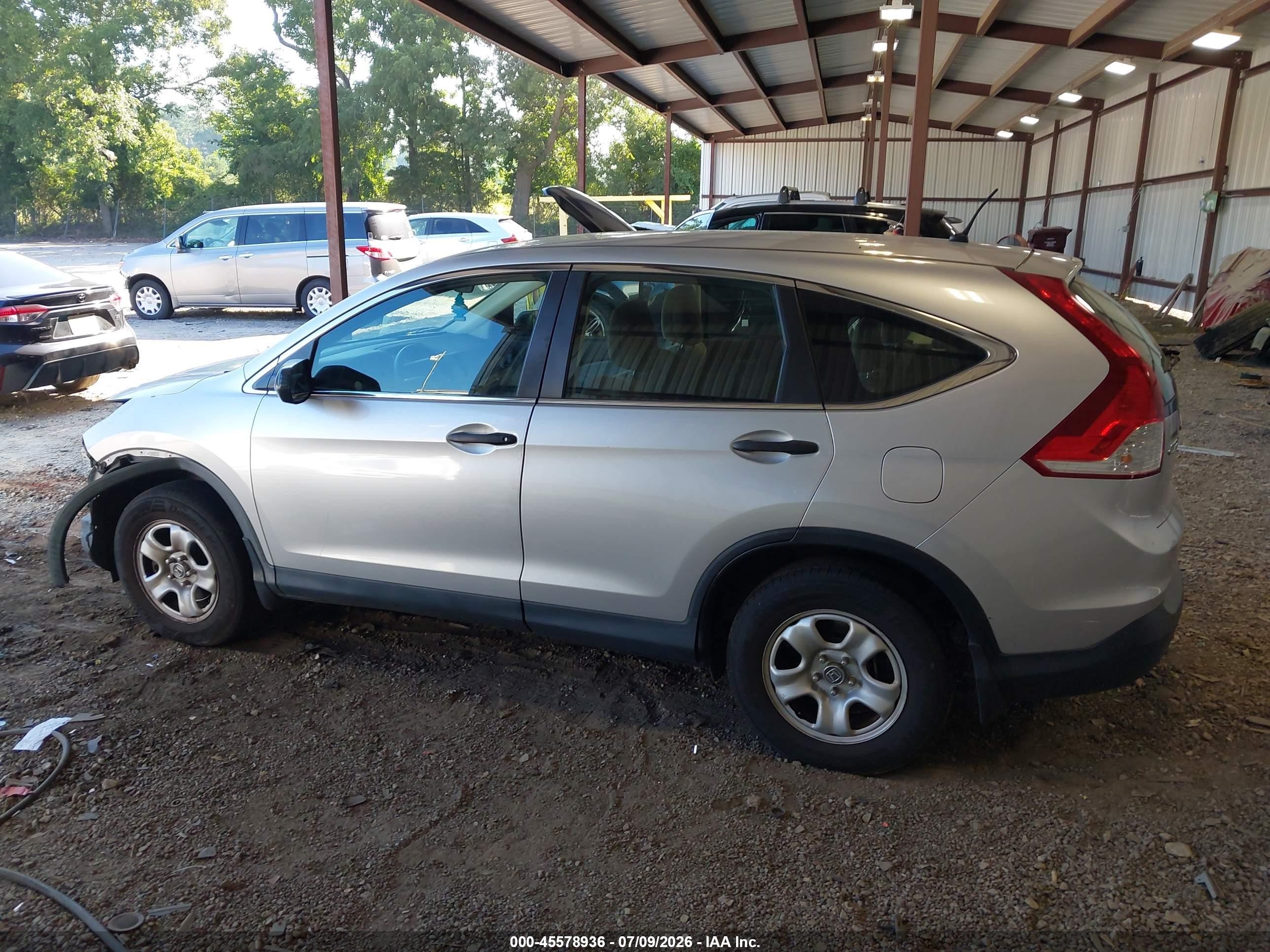 2014 Honda Cr-v Lx Серебряный vin: 2HKRM4H38EH722618