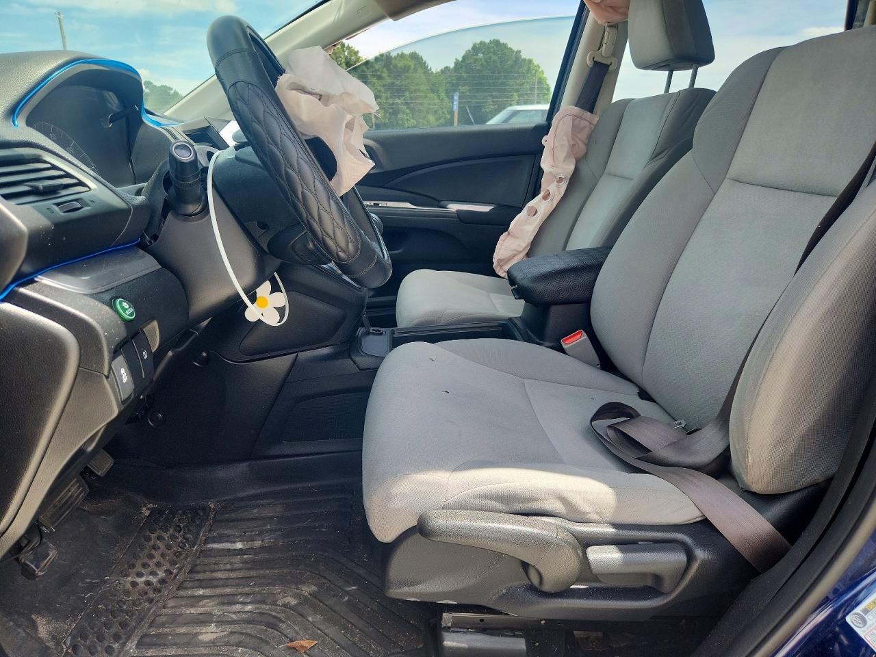2015 Honda Cr-v Lx Blue vin: 2HKRM4H38FH627929