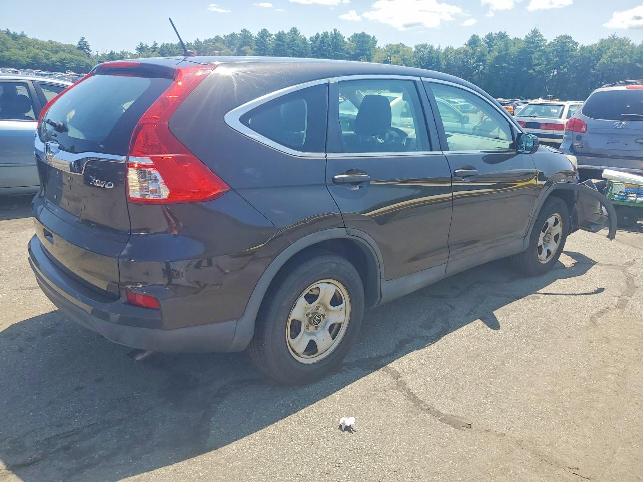2015 Honda Cr-v Lx Brown vin: 2HKRM4H38FH694014