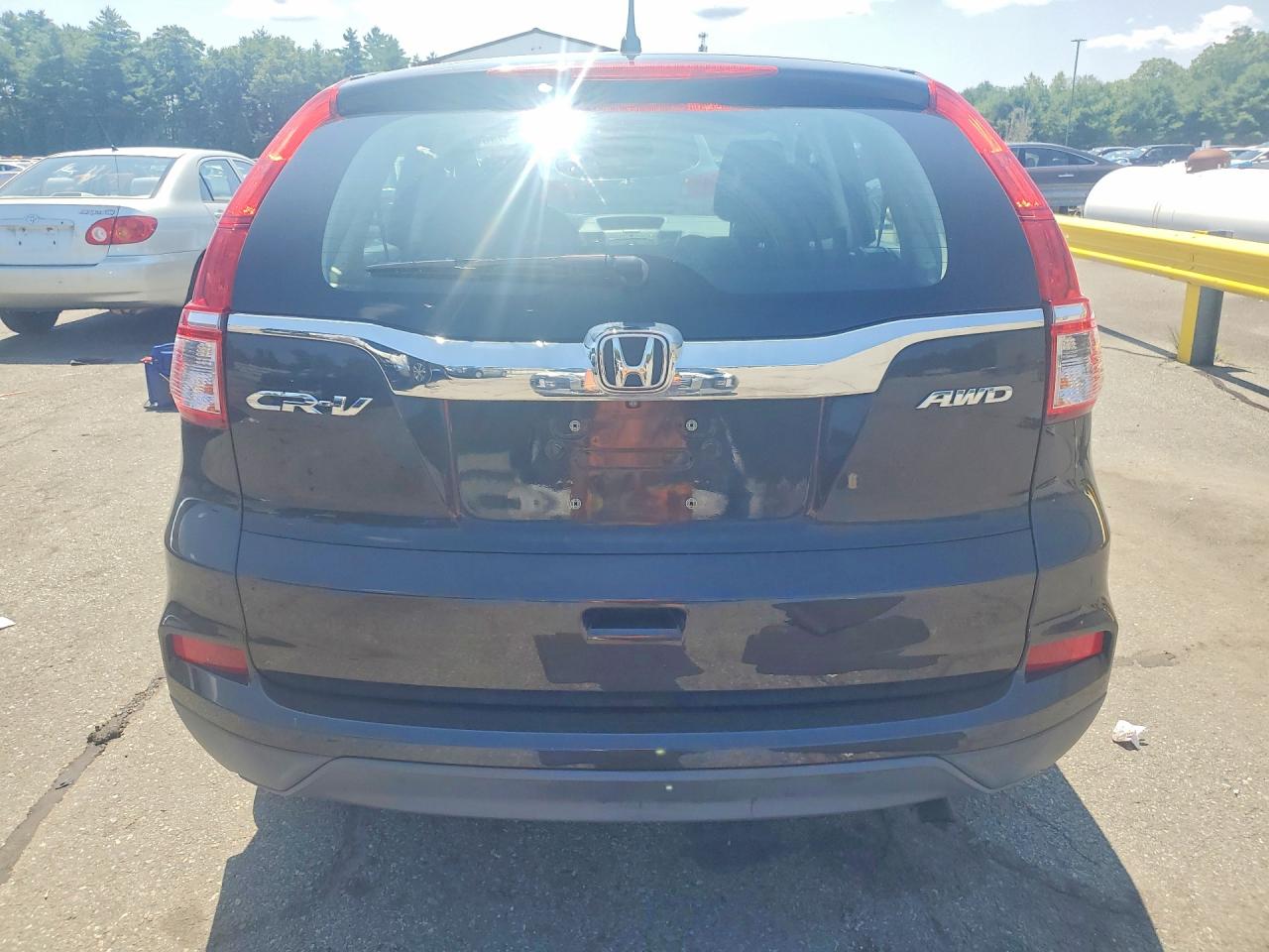 2015 Honda Cr-v Lx Brown vin: 2HKRM4H38FH694014