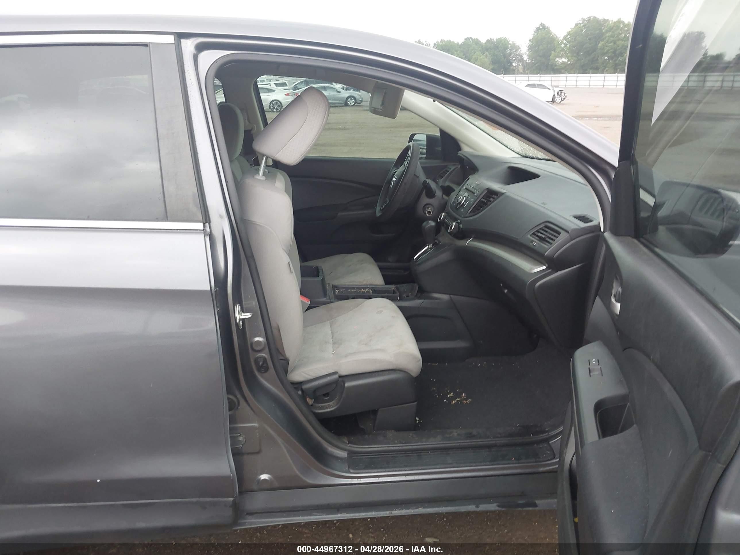 2016 Honda Cr-v Lx Серый vin: 2HKRM4H38GH637751