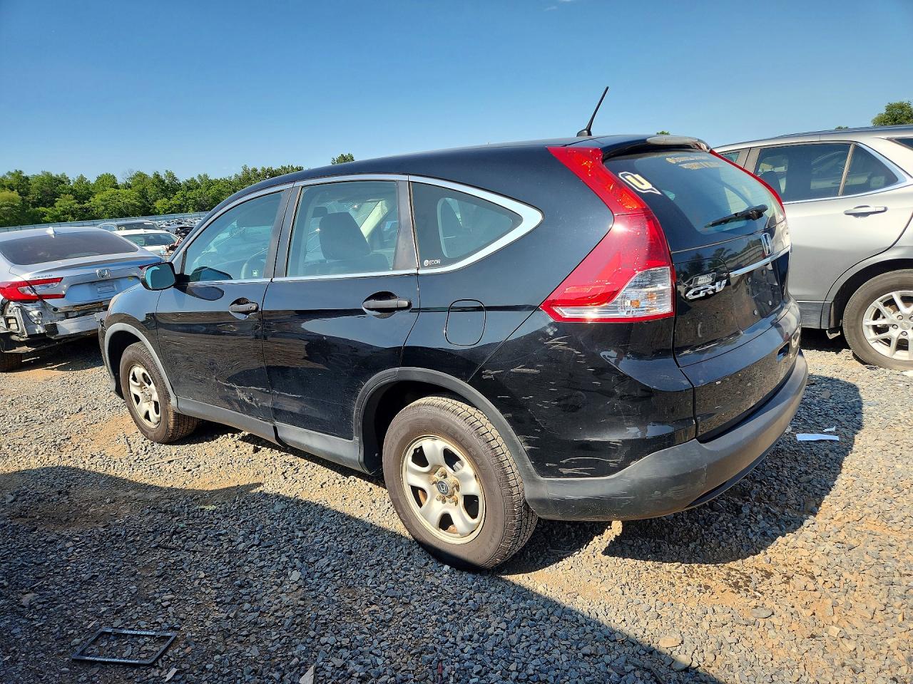 2012 Honda Cr-v Lx Black vin: 2HKRM4H39CH633699