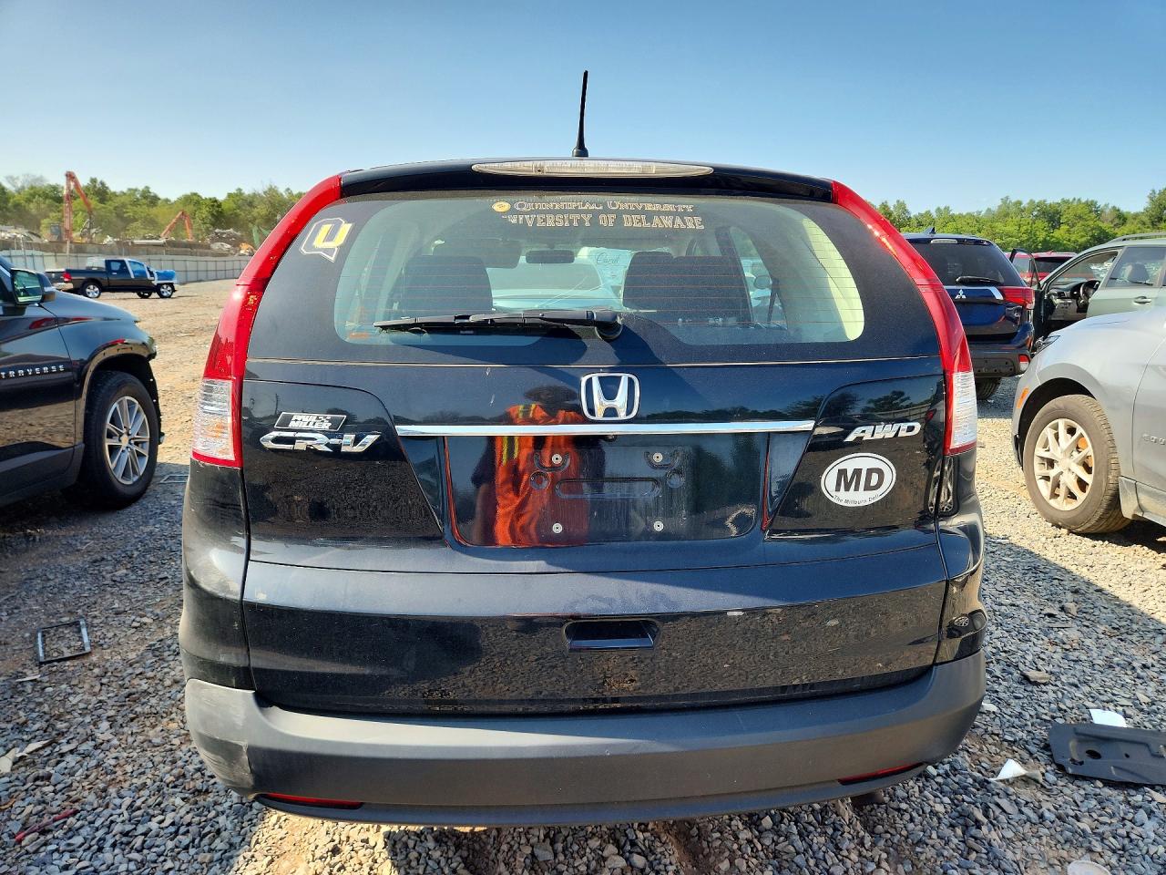 2012 Honda Cr-v Lx Black vin: 2HKRM4H39CH633699