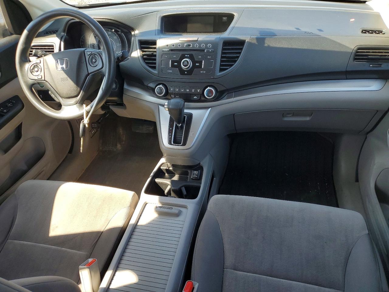 2013 Honda Cr-v Lx Gray vin: 2HKRM4H39DH606603