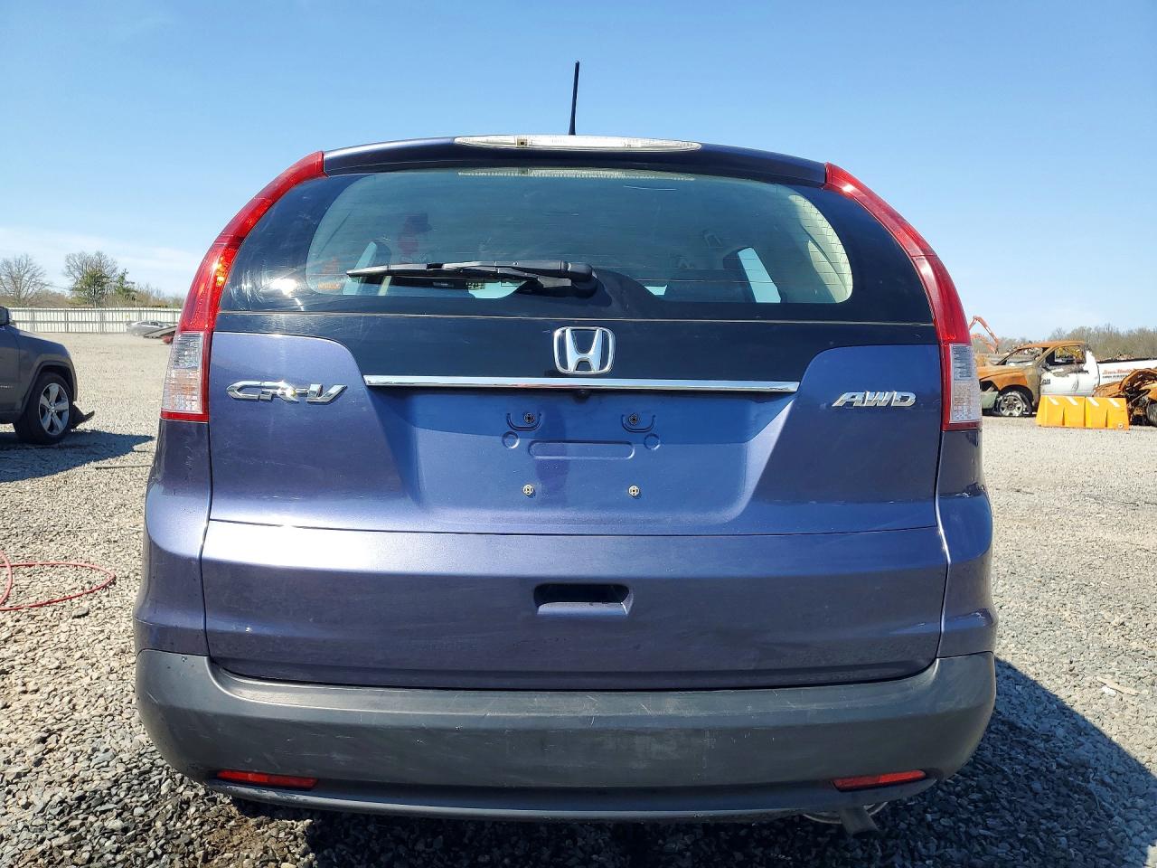 2013 Honda Cr-v Lx Gray vin: 2HKRM4H39DH606603