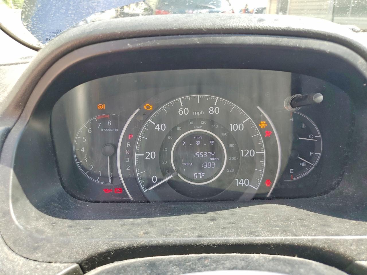 2013 Honda Cr-v Lx Blue vin: 2HKRM4H39DH609811