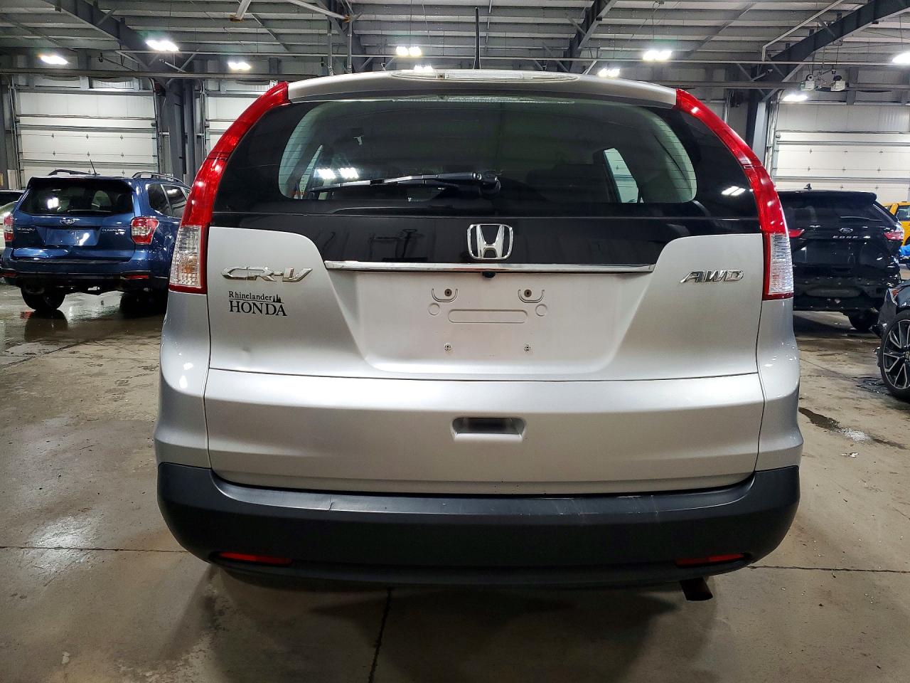 2013 Honda Cr-v Lx Silver vin: 2HKRM4H39DH636264
