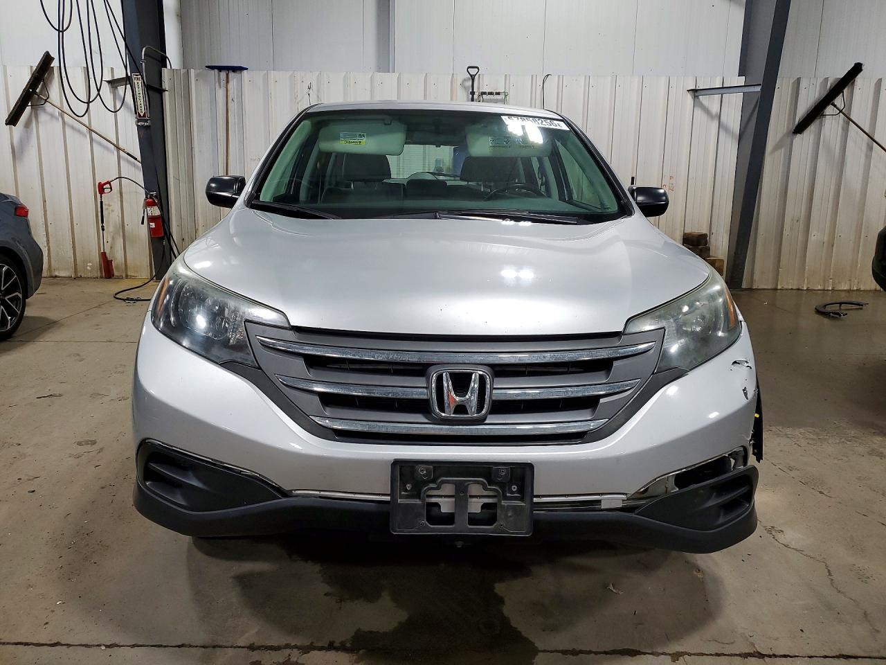 2013 Honda Cr-v Lx Silver vin: 2HKRM4H39DH636264