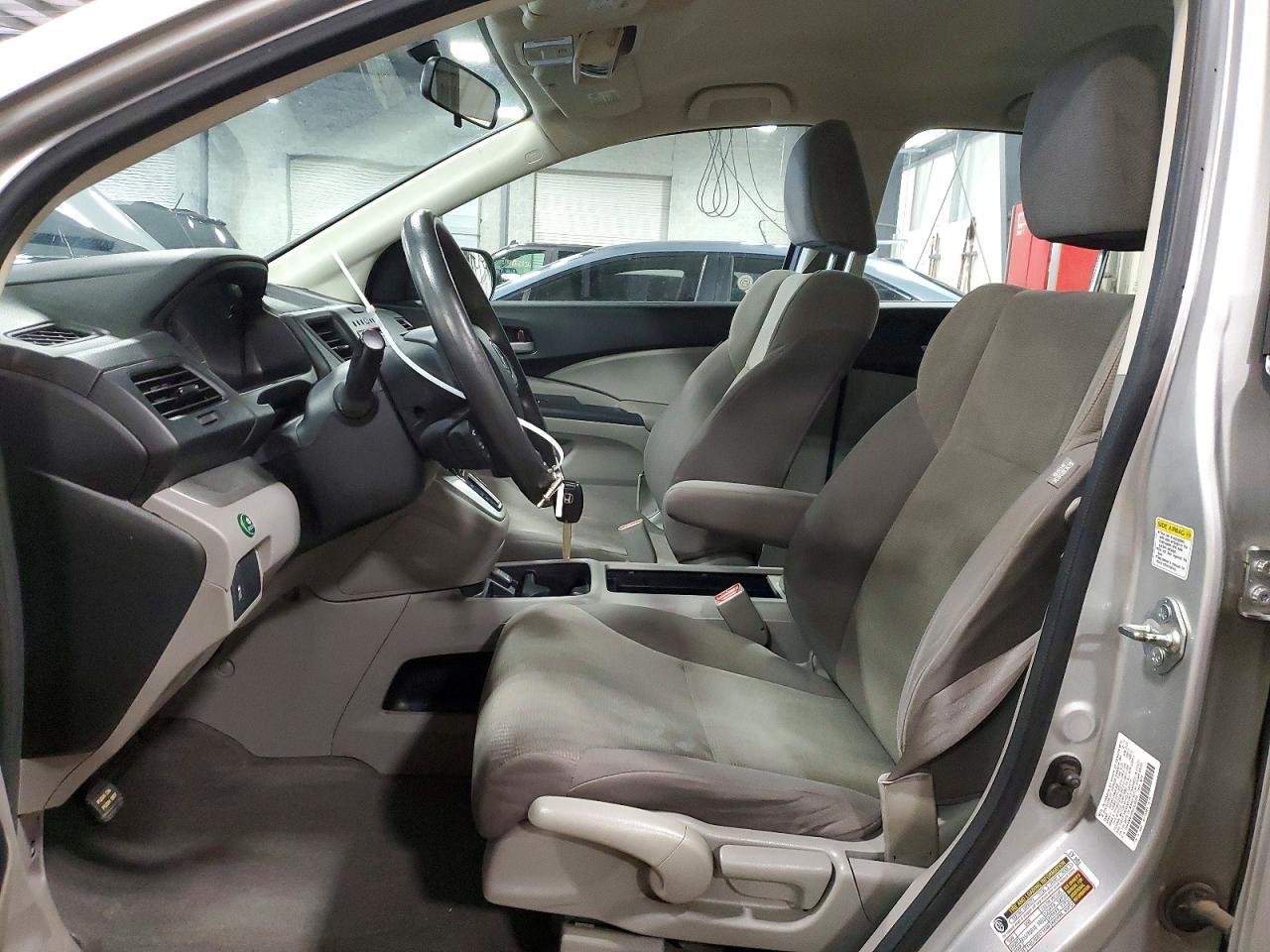 2013 Honda Cr-v Lx Silver vin: 2HKRM4H39DH636264