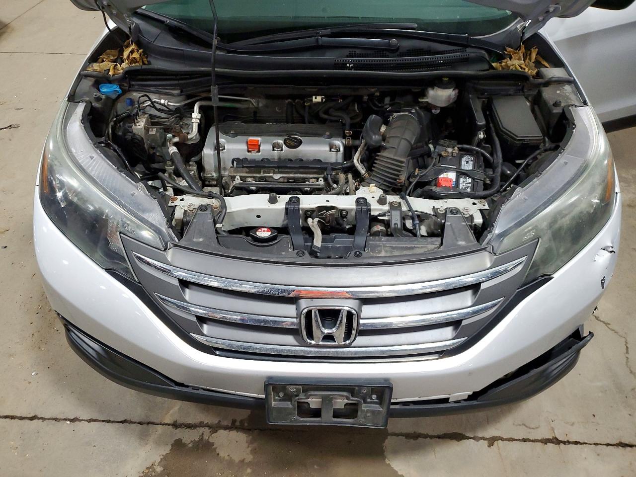 2013 Honda Cr-v Lx Silver vin: 2HKRM4H39DH636264