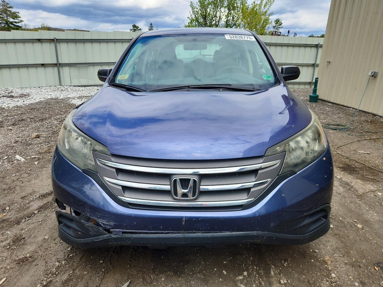 2013 Honda Cr-v Lx Blue vin: 2HKRM4H39DH658474