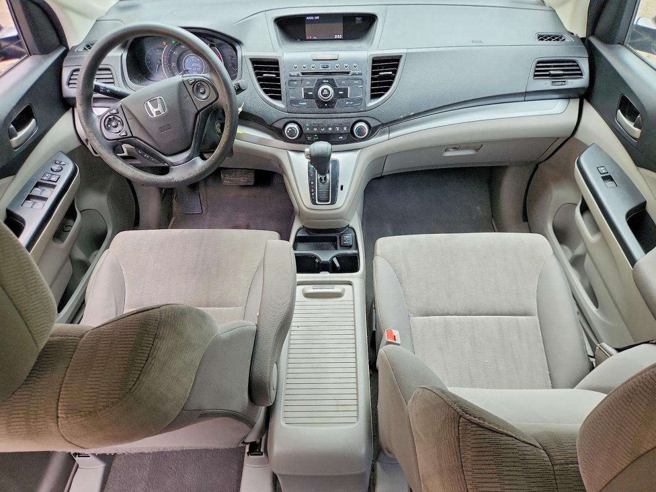 2013 Honda Cr-v Lx Blue vin: 2HKRM4H39DH658474